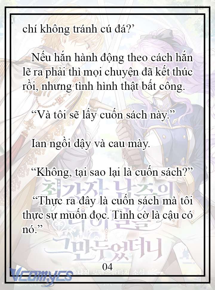 [Novel] Tôi Không Còn Là Đối Thủ Của Nam Chính Chap 17 - Trang 2
