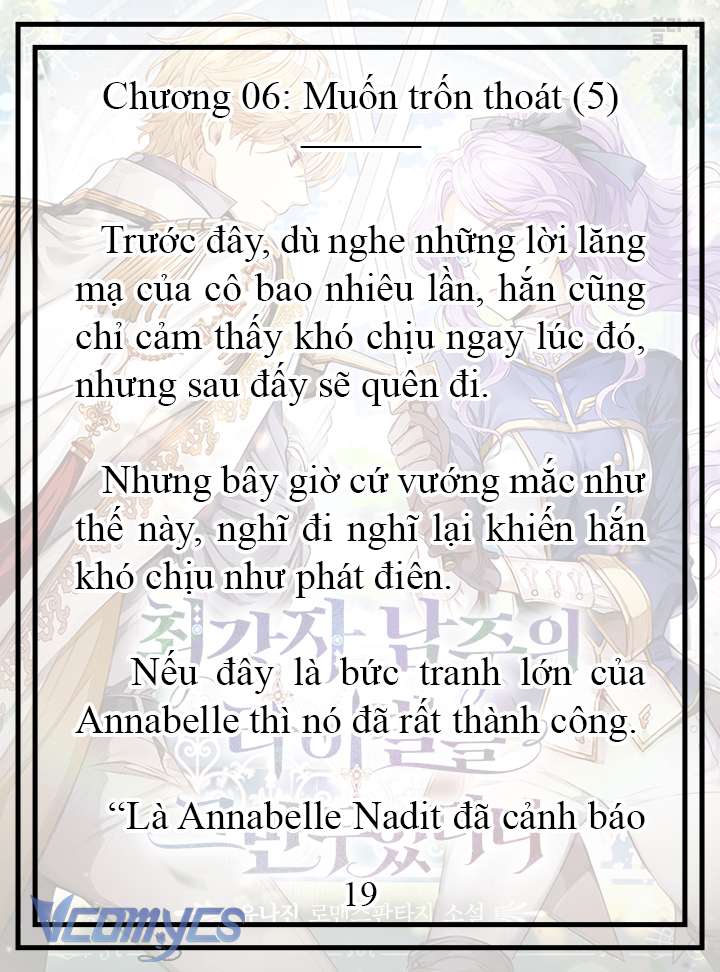 [Novel] Tôi Không Còn Là Đối Thủ Của Nam Chính Chap 6 - Trang 2