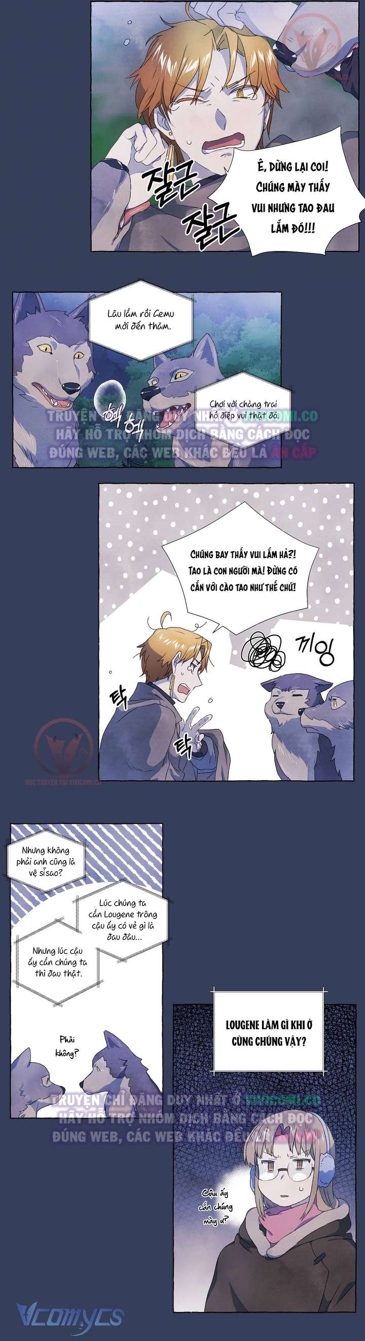 [18+] Chàng Sói Ngốc Và Nàng Thủ Thư Chapter 23 - Trang 3
