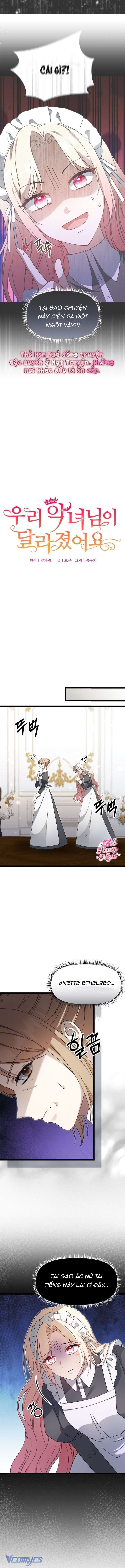 Nữ Phản Diện Đã Thay Đổi Chap 5 - Trang 2