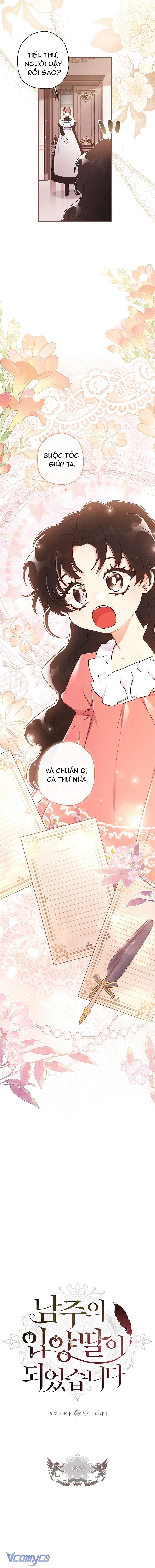 Tôi Đã Trở Thành Con Gái Nuôi Của Nam Chính Chap 83 - Trang 2