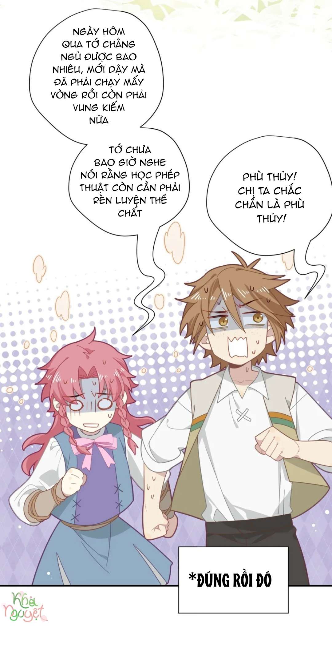 Xuyên thành phù thủy nuôi dưỡng kỵ sĩ thánh điện Chapter 14 - Trang 4