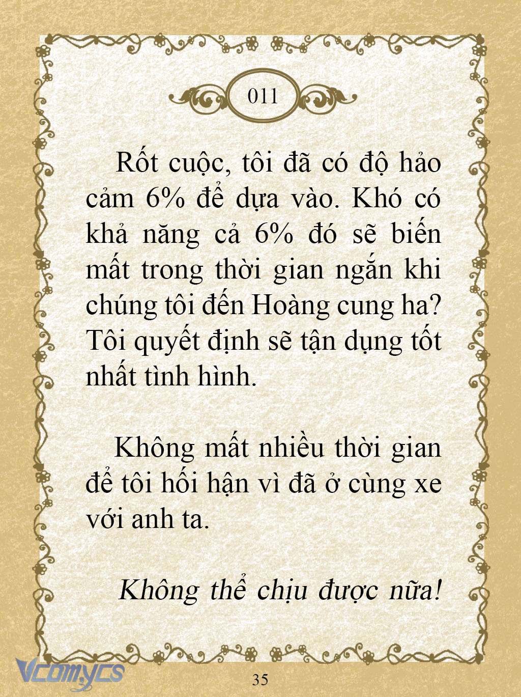 [Novel] Kẻ Phản Diện Được Định Phải Chết Chap 11 - Next Chap 12