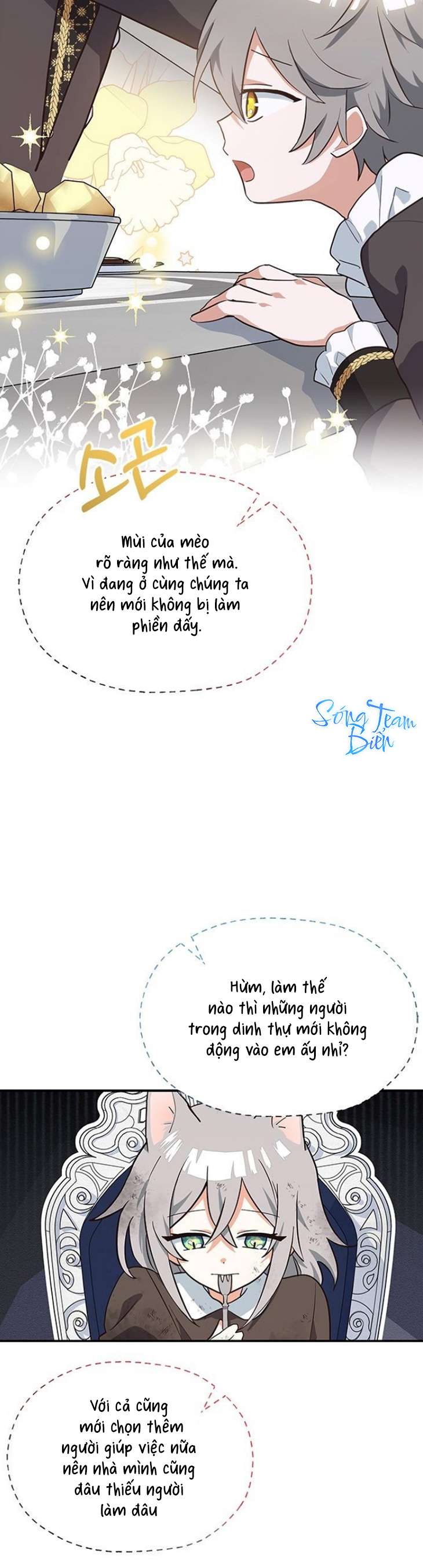 Mèo con được gia tộc sói nhận nuôi? Chapter 2 - Trang 3