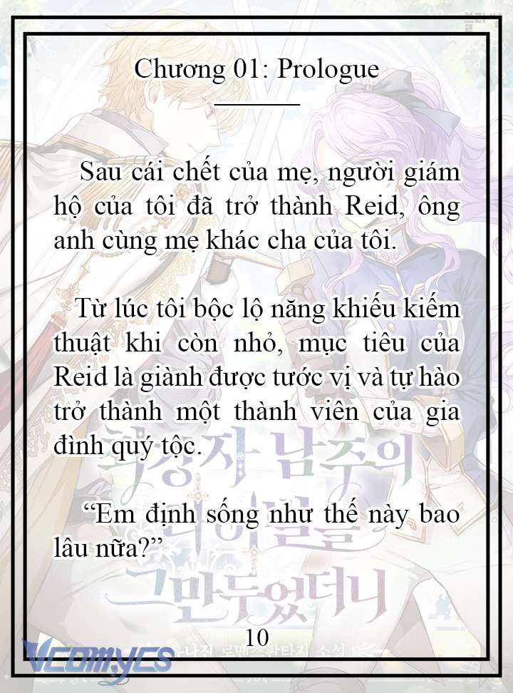 [Novel] Tôi Không Còn Là Đối Thủ Của Nam Chính Chap 1 - Trang 2