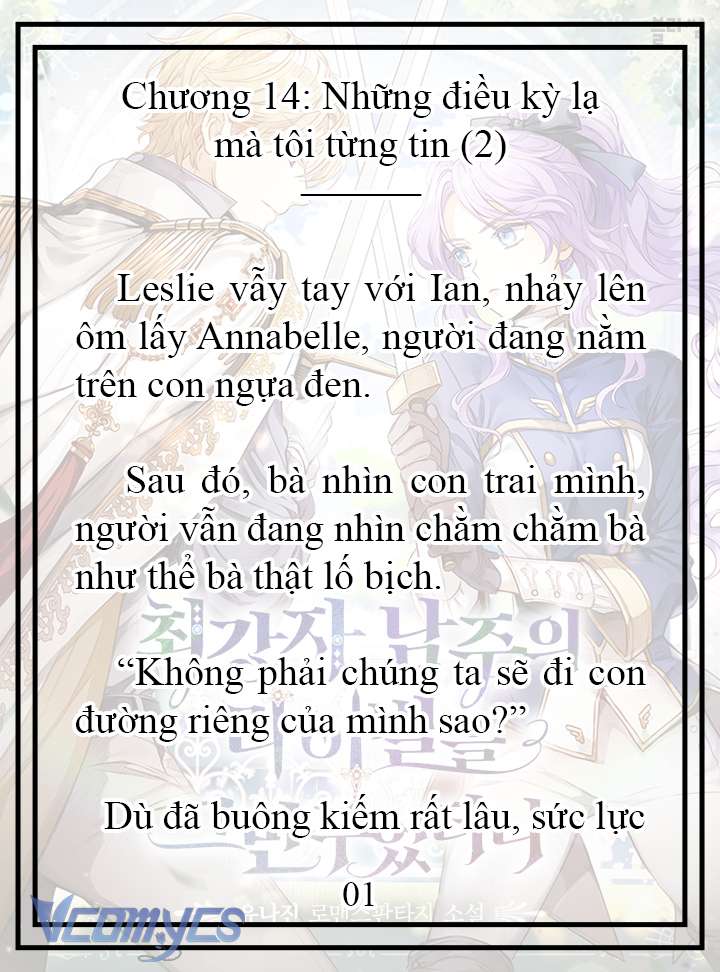 [Novel] Tôi Không Còn Là Đối Thủ Của Nam Chính Chap 14 - Trang 2