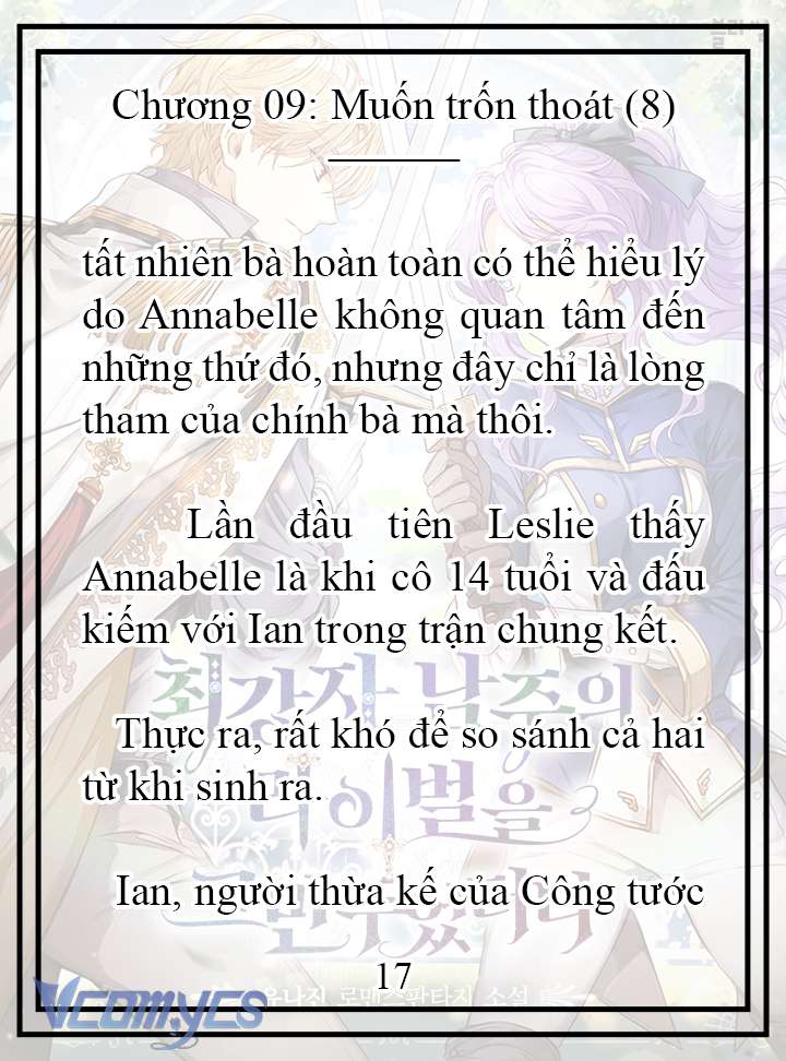 [Novel] Tôi Không Còn Là Đối Thủ Của Nam Chính Chap 9 - Trang 2