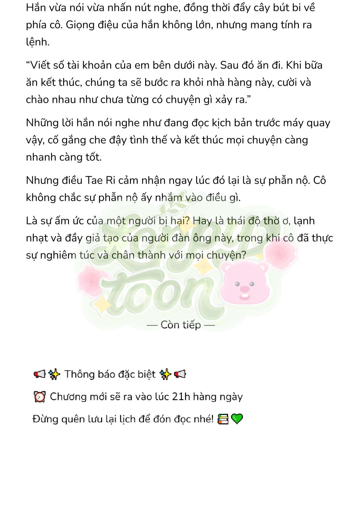 [Novel] Gửi Kẻ Xa Lạ Phản Bội Đạo Đức Chap 7 - Trang 2