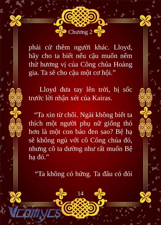 [Novel] Dòng Máu Của Haymand Chap 2 - Trang 2