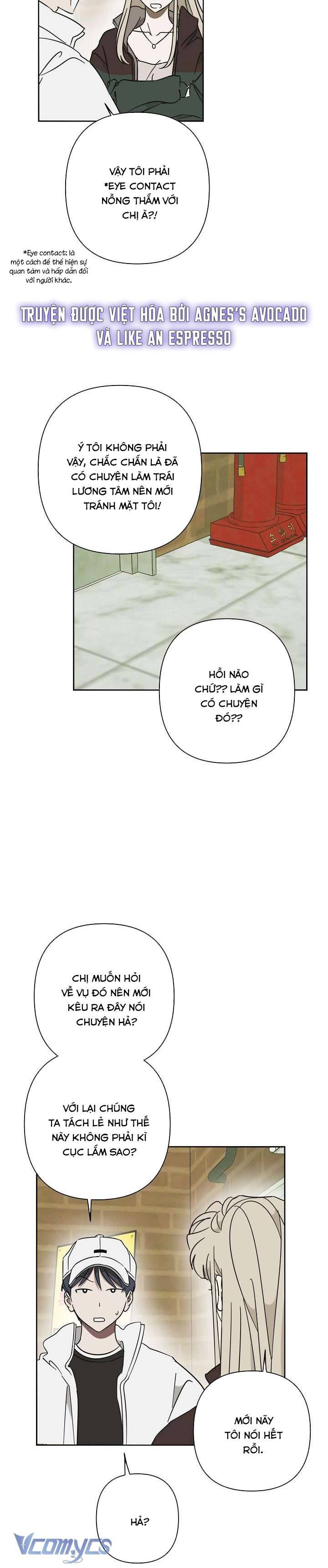 Tiền Bối, Đừng Nóng! Chap 18 - Trang 2