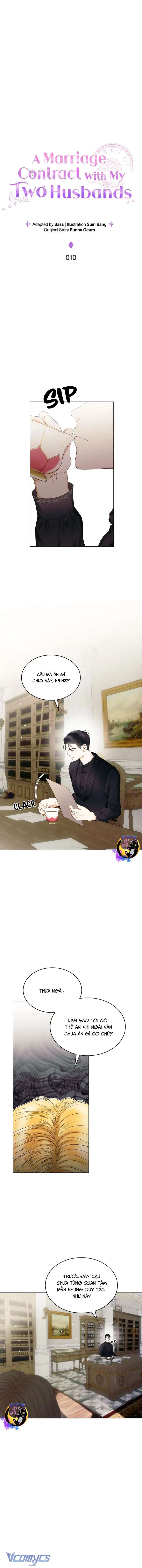 Hợp đồng hôn nhân với hai người chồng Chap 10 - Trang 2