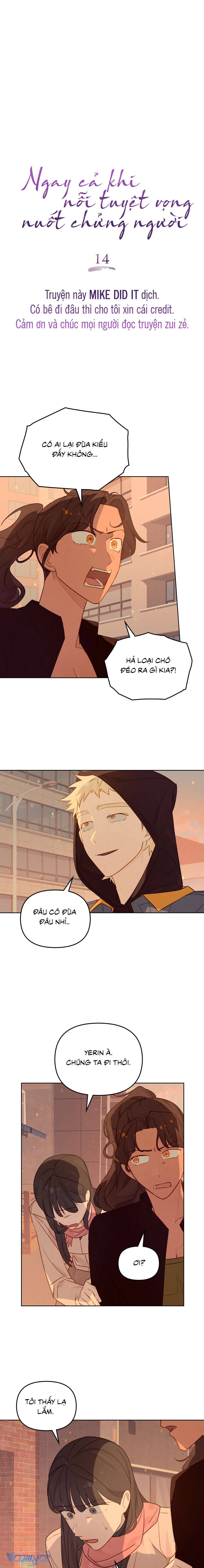 Ngay Cả Khi Nỗi Tuyệt Vọng Nuốt Chửng Người Chap 14 - Trang 3