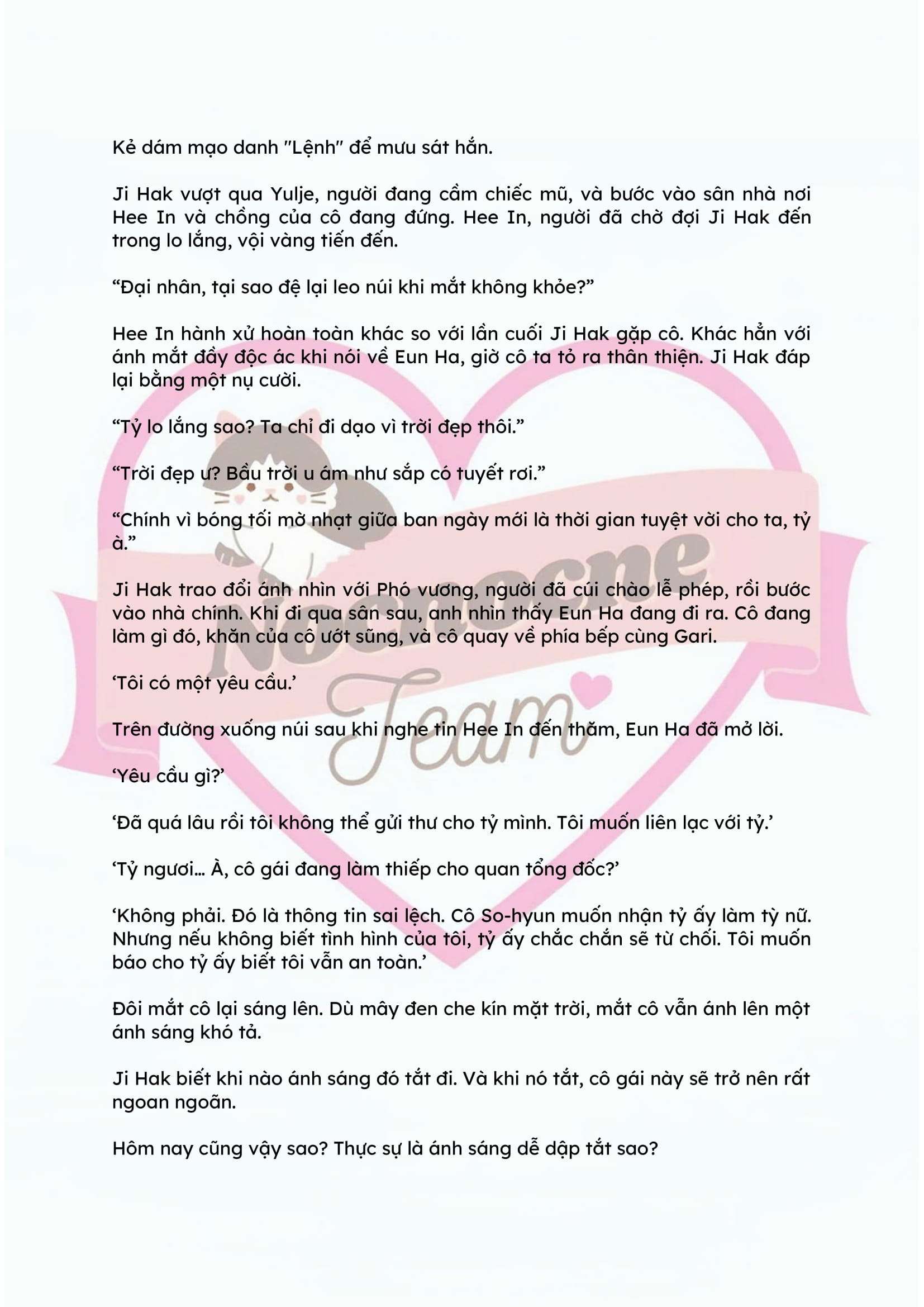 [FULL] [NOVEL] ĐÊM HỖN LOẠN Chap 53 - Next Chap 54