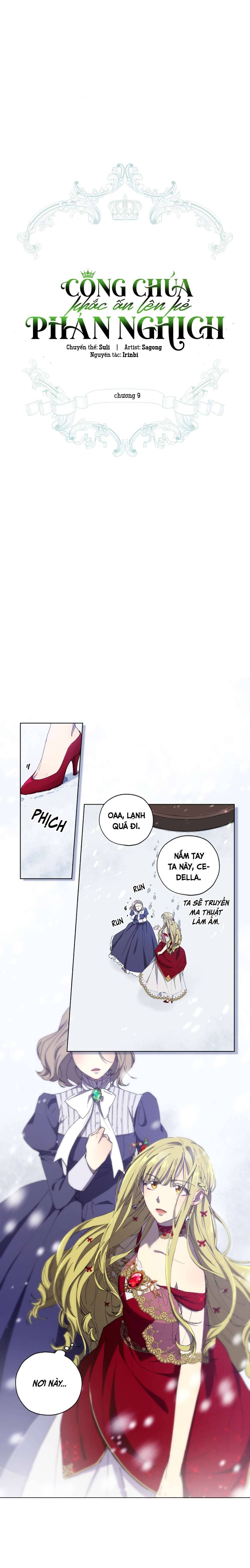 Công Chúa Khắc Ấn Lên Kẻ Phản Nghịch Chap 9 - Next Chap 10