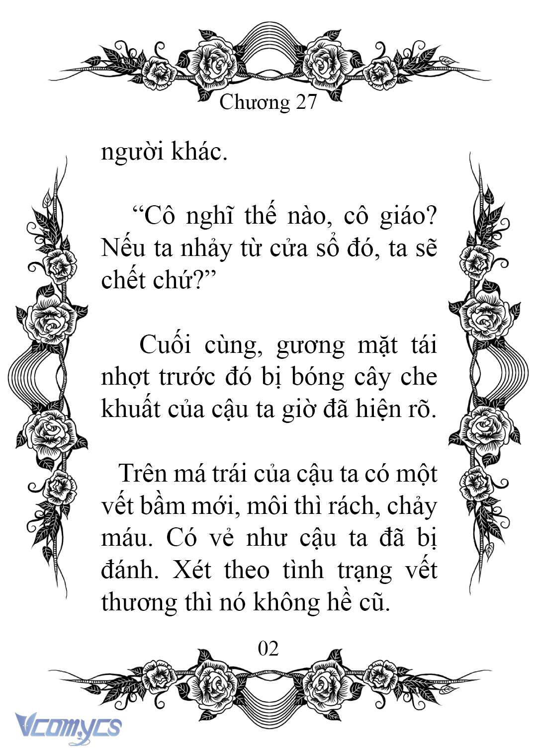 [Novel] Chào Mừng Đến Với Dinh Thự Hoa Hồng Chap 27 - Trang 2