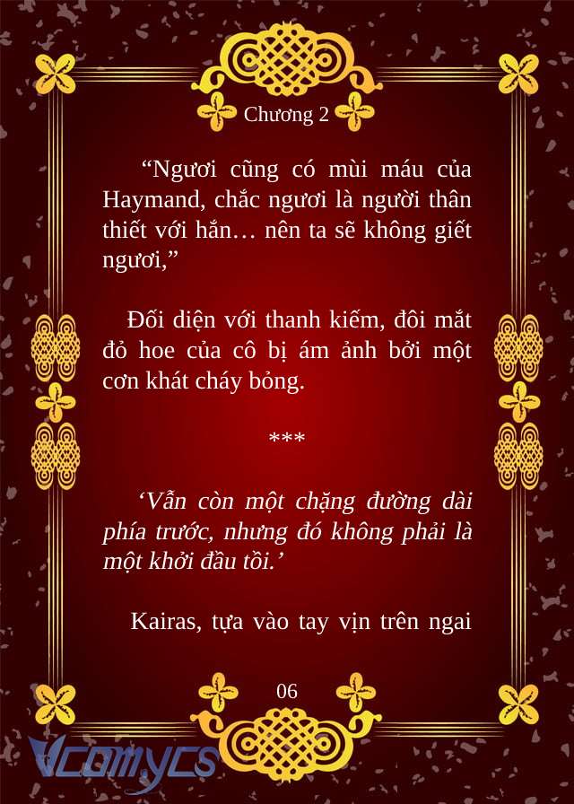 [Novel] Dòng Máu Của Haymand Chap 2 - Trang 2