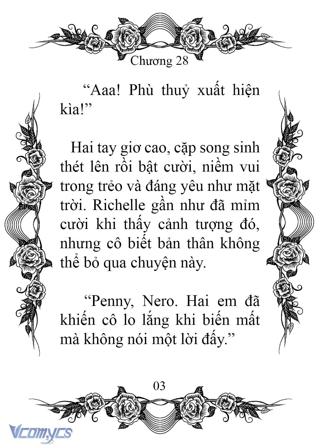 [Novel] Chào Mừng Đến Với Dinh Thự Hoa Hồng Chap 28 - Trang 2