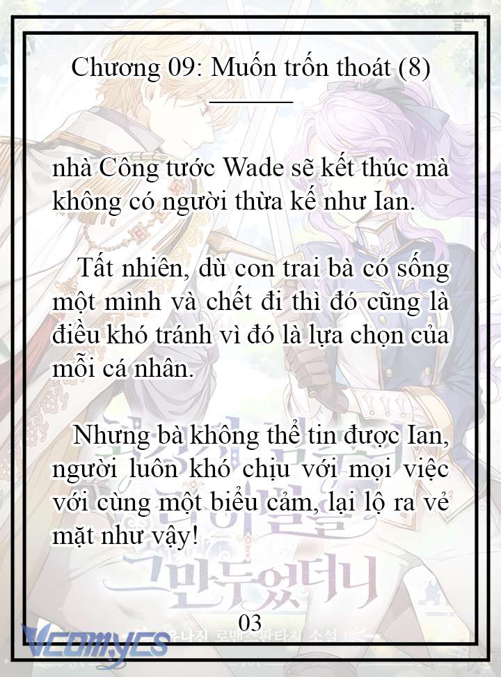 [Novel] Tôi Không Còn Là Đối Thủ Của Nam Chính Chap 9 - Trang 2