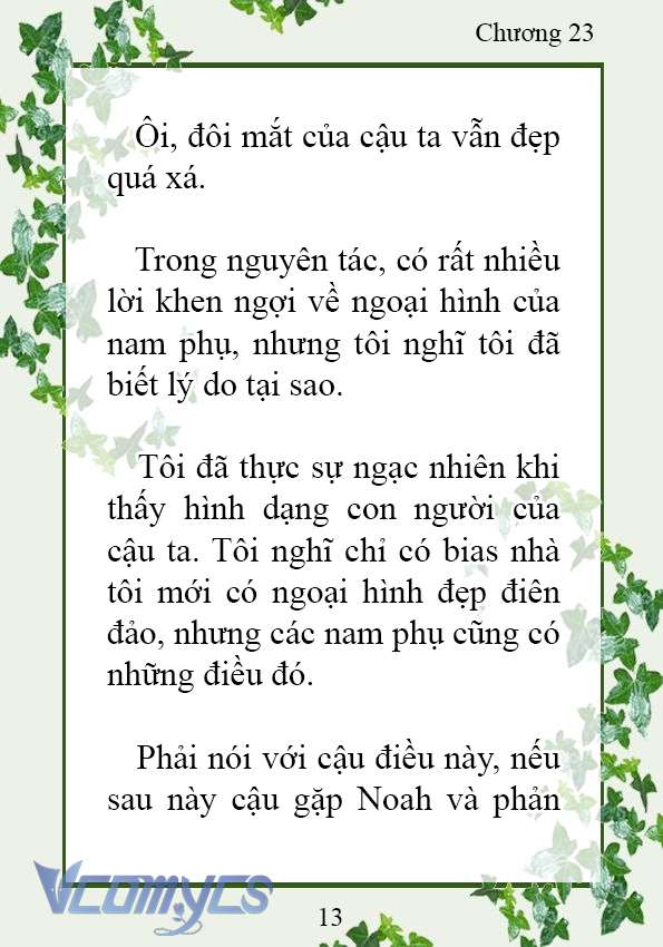 [Novel] Trở Thành Em Gái Của Nam Chính Tiểu Thuyết Đam Mỹ Chap 23 - Trang 2