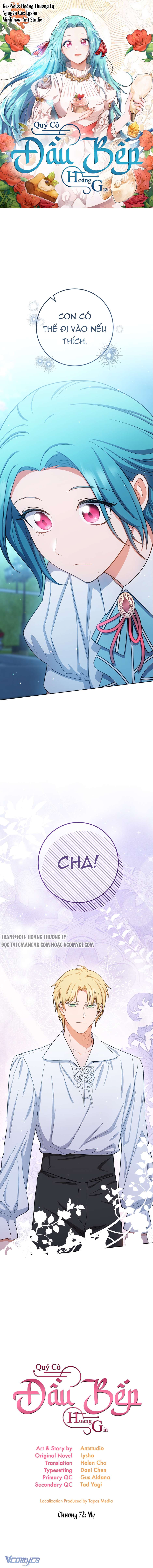 Quý Cô Đầu Bếp Hoàng Gia Chap 72 - Trang 2