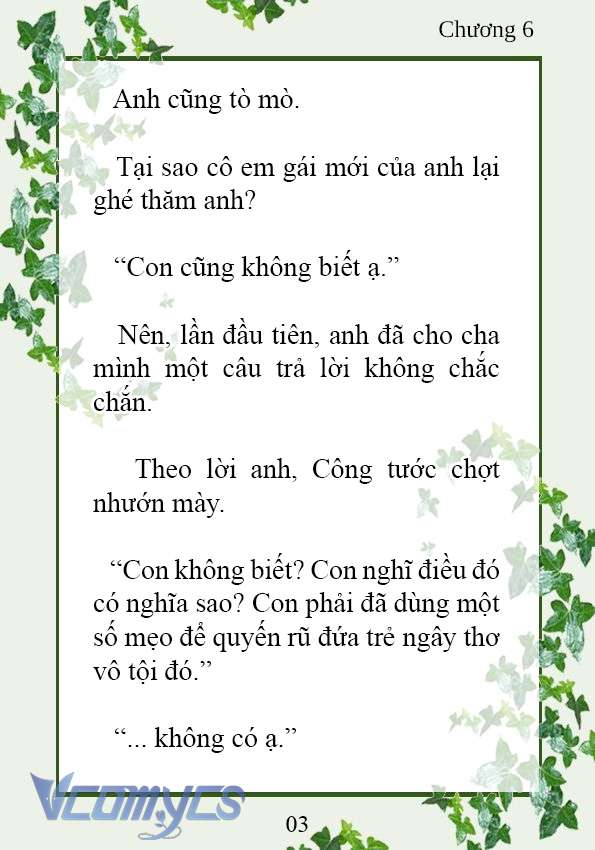 [Novel] Trở Thành Em Gái Của Nam Chính Tiểu Thuyết Đam Mỹ Chap 6 - Trang 2