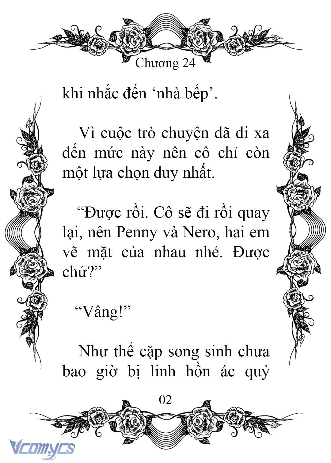 [Novel] Chào Mừng Đến Với Dinh Thự Hoa Hồng Chap 24 - Trang 2