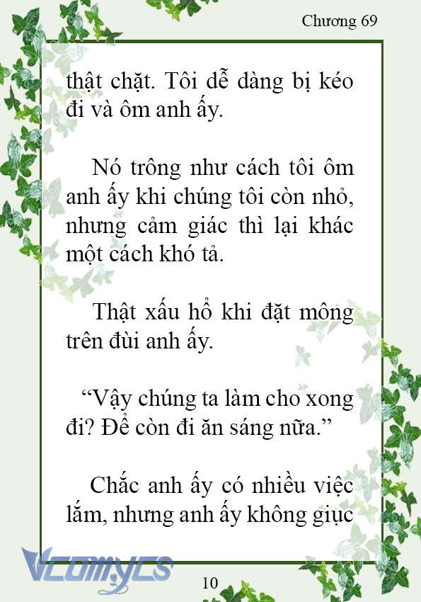 [Novel] Trở Thành Em Gái Của Nam Chính Tiểu Thuyết Đam Mỹ Chap 69 - Trang 2