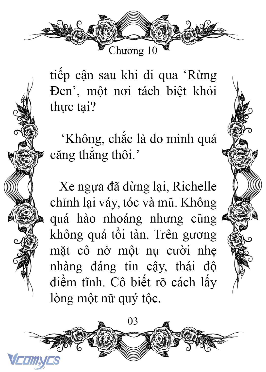 [Novel] Chào Mừng Đến Với Dinh Thự Hoa Hồng Chap 10 - Trang 2
