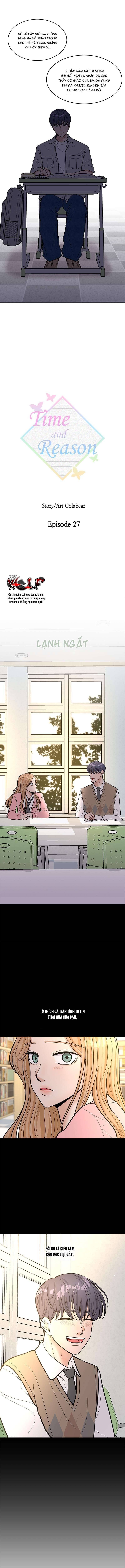 Thời Gian Trở Thành Lý Do Của Đôi Ta Chapter 27 - Next Chapter 28