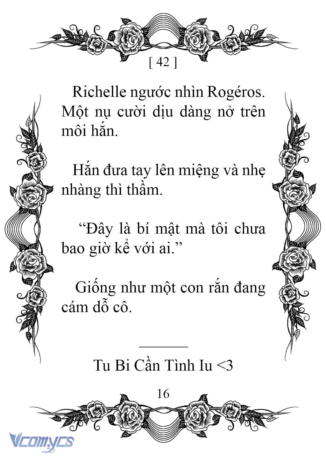[Novel] Chào Mừng Đến Với Dinh Thự Hoa Hồng Chap 42 - Trang 2