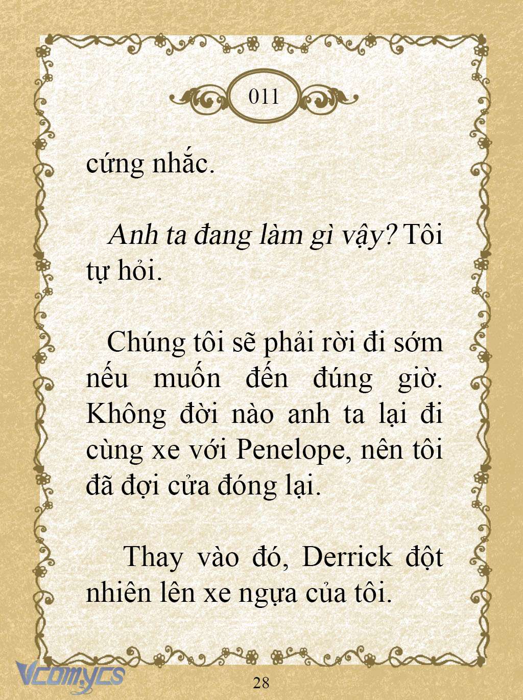 [Novel] Kẻ Phản Diện Được Định Phải Chết Chap 11 - Next Chap 12