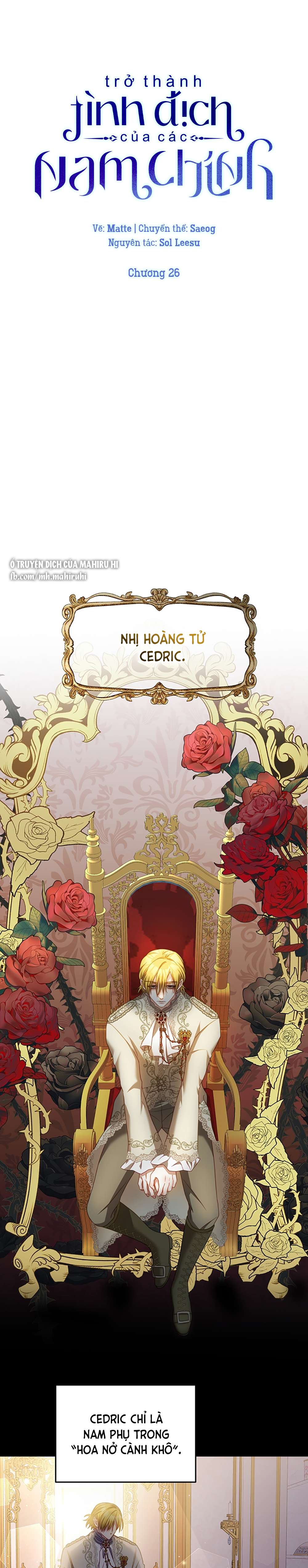 Trở Thành Tình Địch Của Các Nam Chính Chapter 26 - Trang 3
