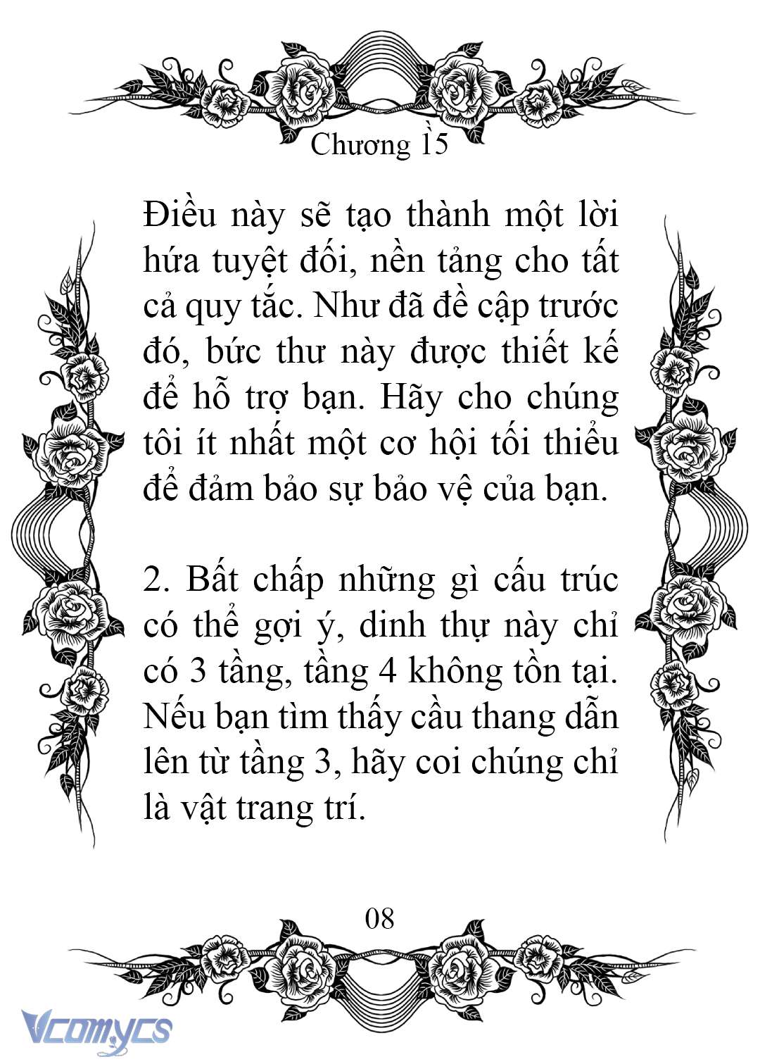 [Novel] Chào Mừng Đến Với Dinh Thự Hoa Hồng Chap 15 - Trang 2
