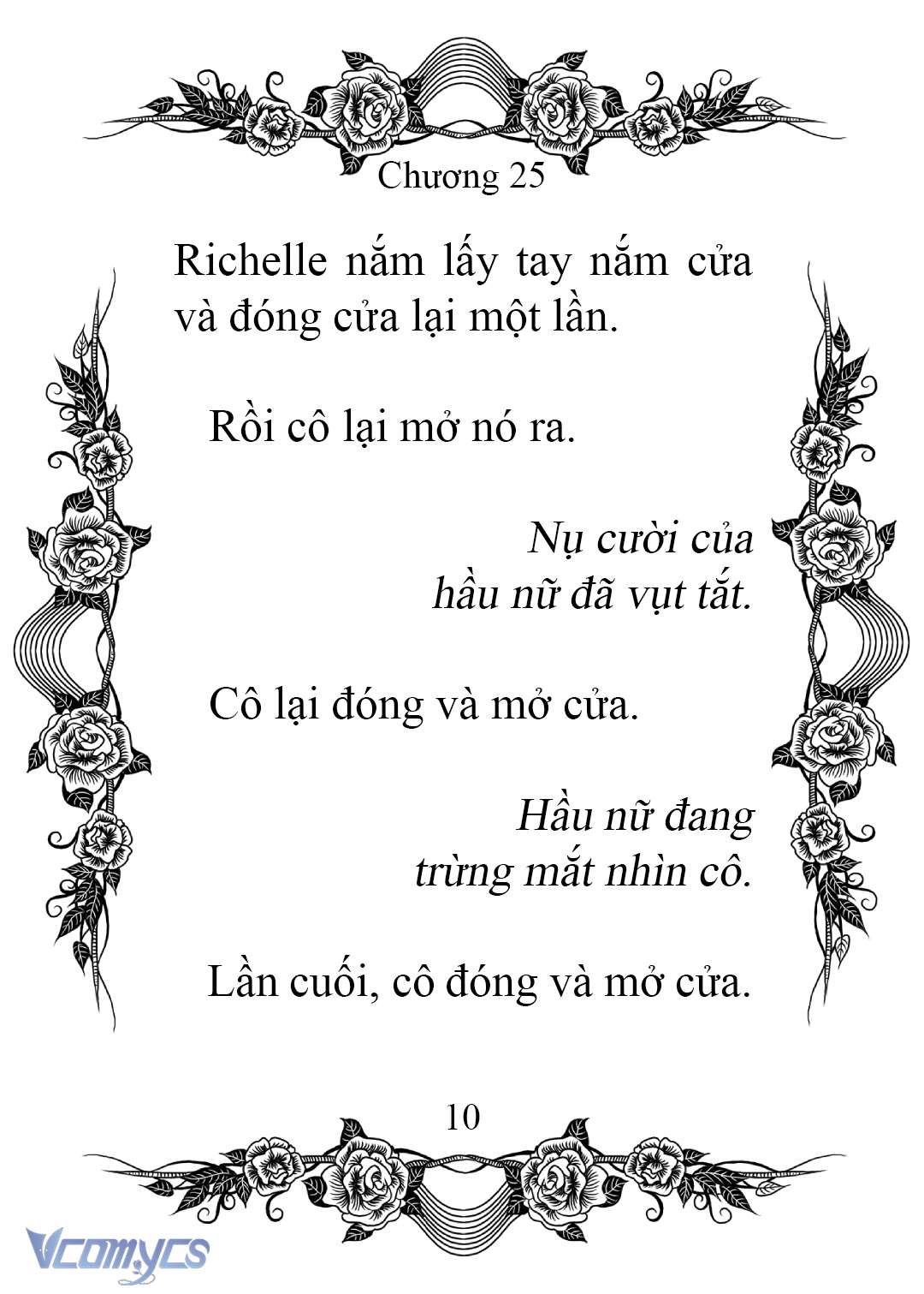 [Novel] Chào Mừng Đến Với Dinh Thự Hoa Hồng Chap 25 - Trang 2