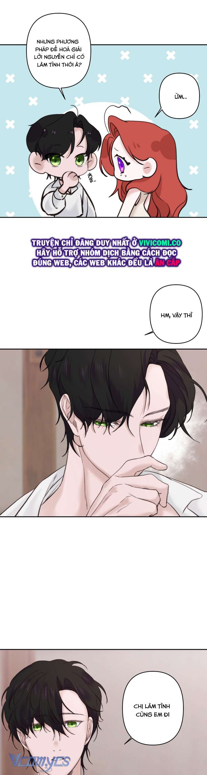 [18+] Cách Thức Hoá Giải Lời Nguyền Chap 3 - Trang 2