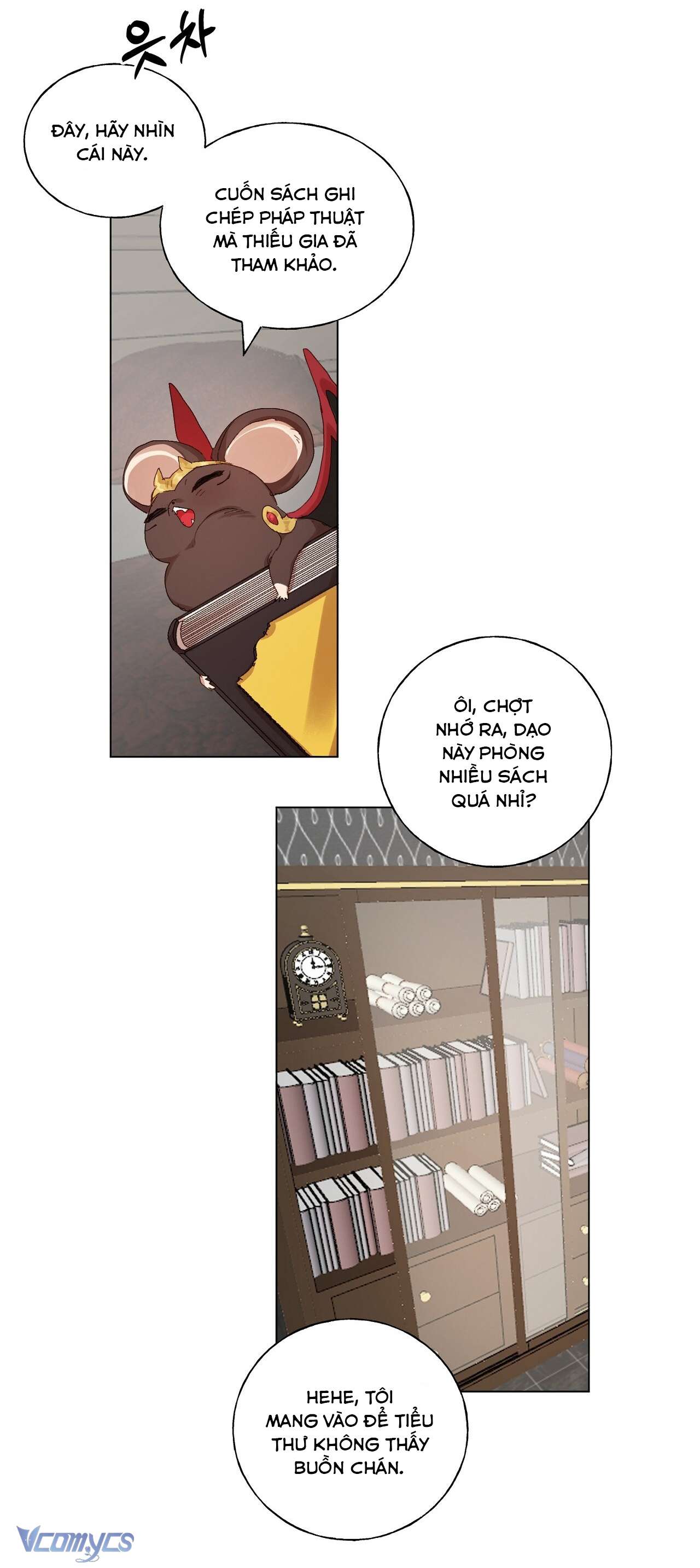 Cách một thánh nữ sa ngã sống cùng quỷ dữ Chap 18 - Trang 2