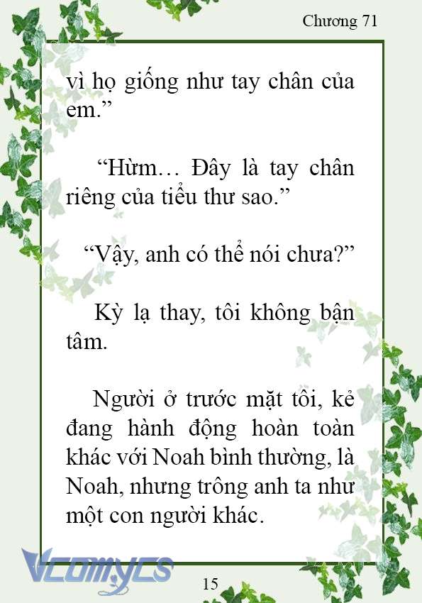 [Novel] Trở Thành Em Gái Của Nam Chính Tiểu Thuyết Đam Mỹ Chap 71 - Trang 2