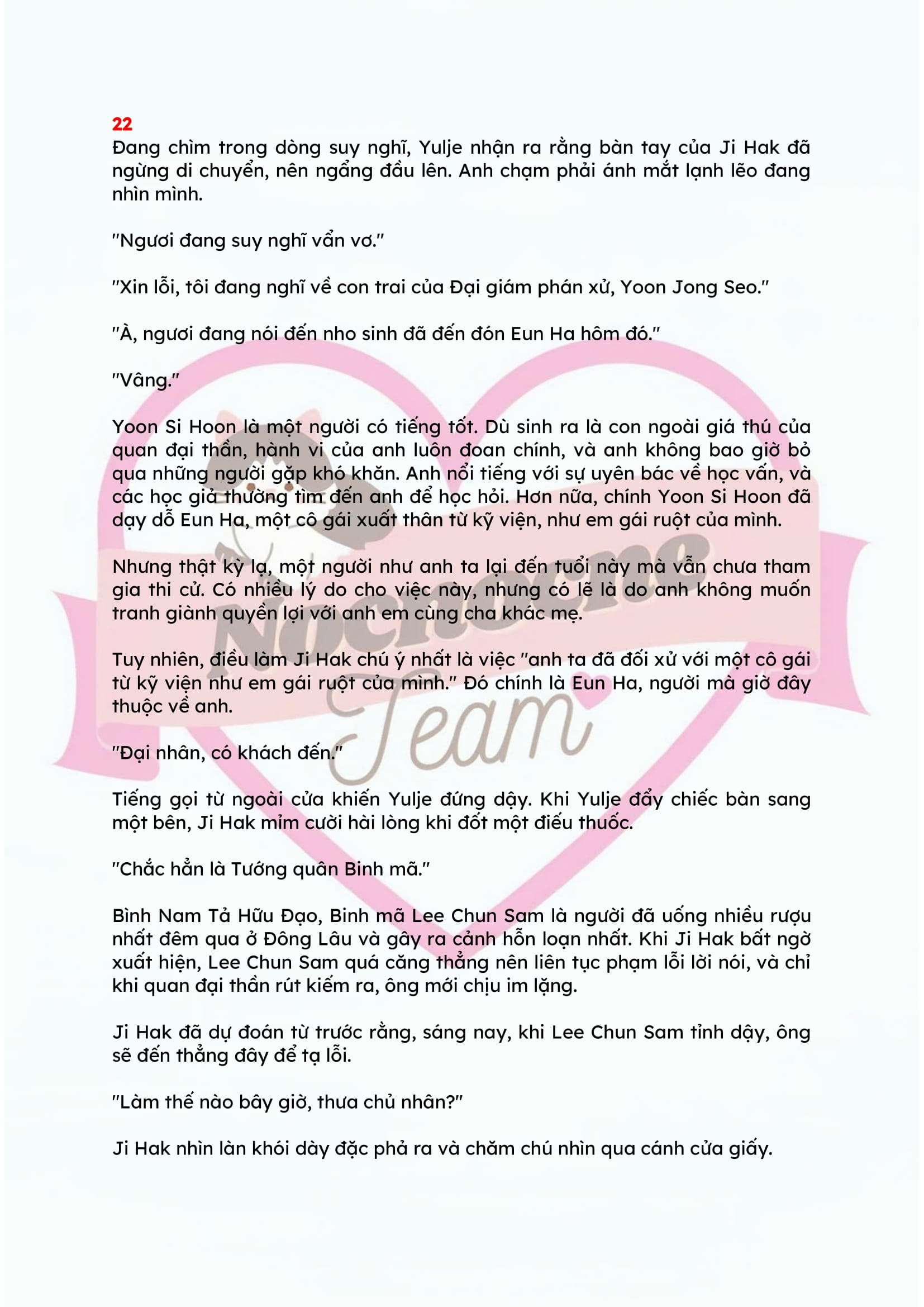 [NOVEL] ĐÊM HỖN LOẠN Chap 22 - Next Chap 23