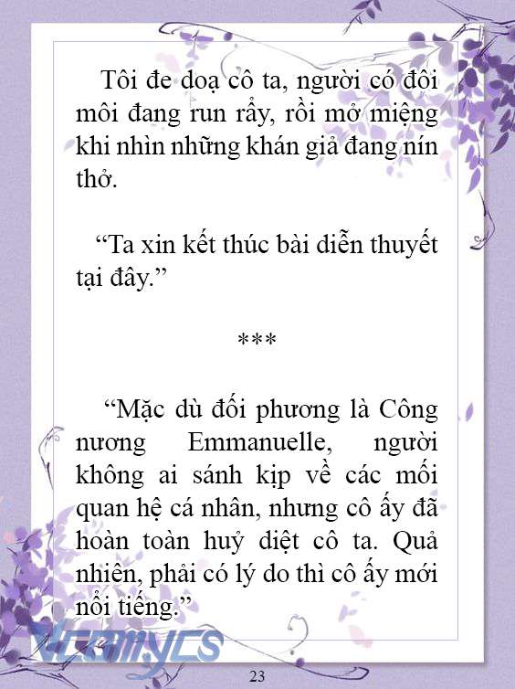 [Novel] Làm Ác Nữ Bộ Không Tốt Sao? Chap 98 - Trang 2