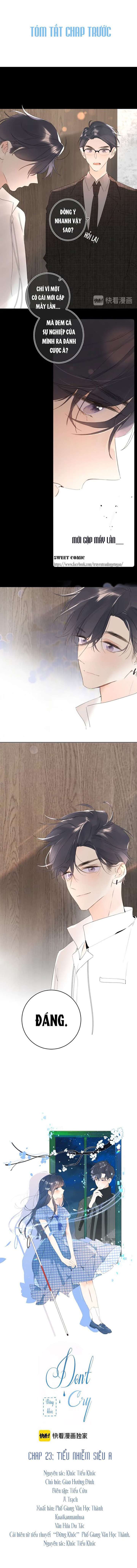 Don't Cry Chap 23 - Trang 2