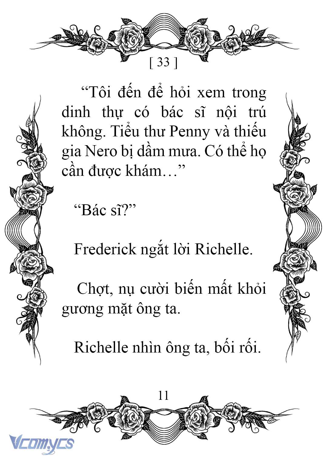 [Novel] Chào Mừng Đến Với Dinh Thự Hoa Hồng Chap 33 - Next Chap 34