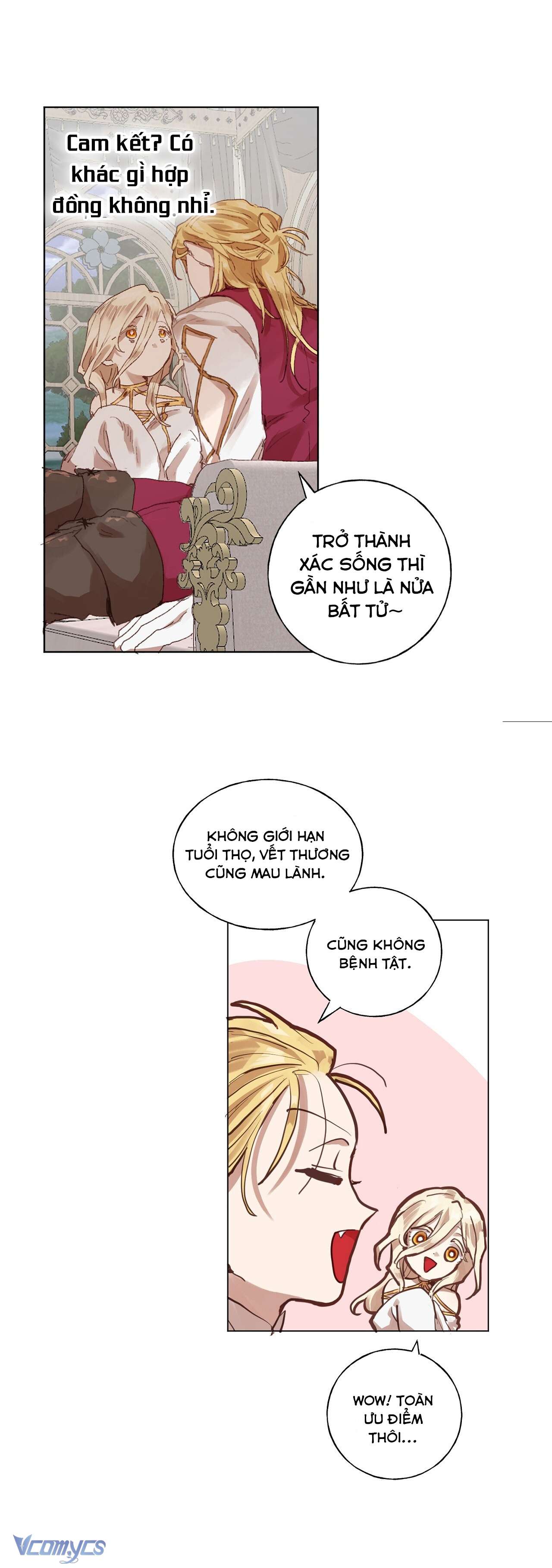 Cách một thánh nữ sa ngã sống cùng quỷ dữ Chap 18 - Trang 2