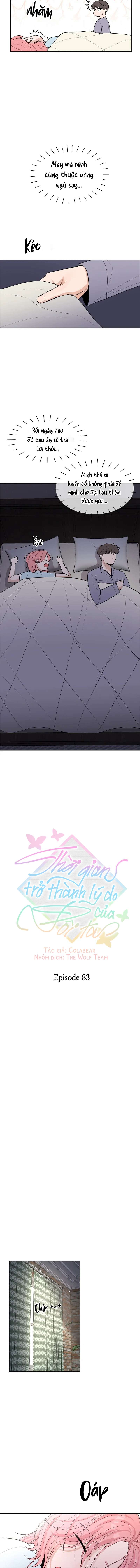 Thời Gian Trở Thành Lý Do Của Đôi Ta Chapter 83 - Trang 4