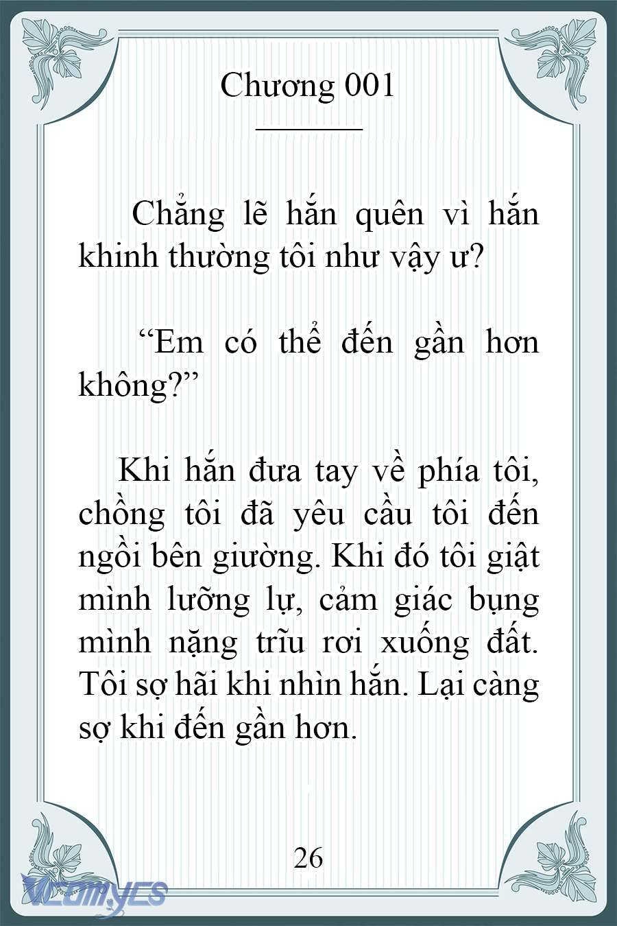 [Novel] Người Chồng Ghét Tôi Đã Mất Trí Nhớ Chap 1 - Trang 2