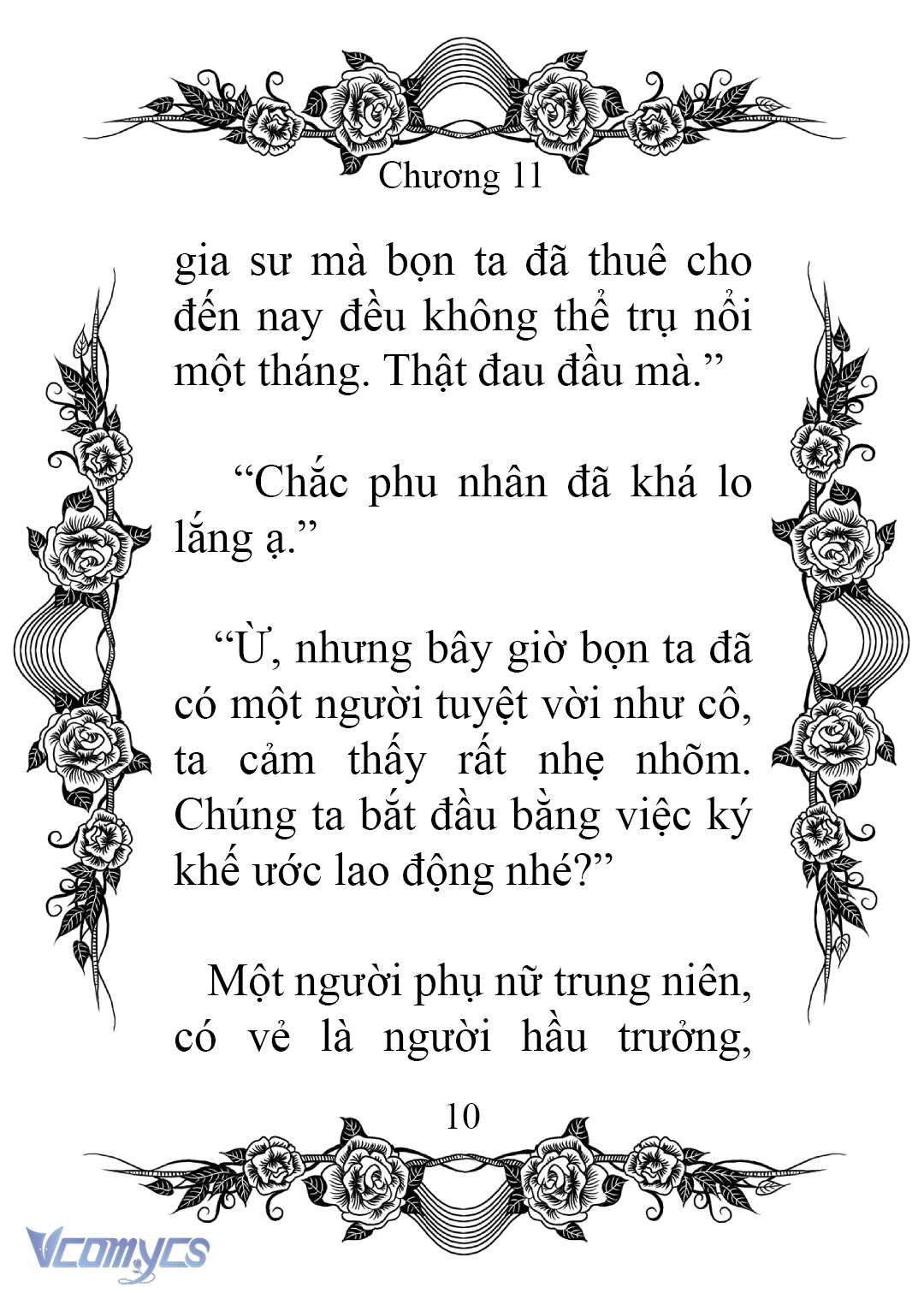 [Novel] Chào Mừng Đến Với Dinh Thự Hoa Hồng Chap 11 - Trang 2