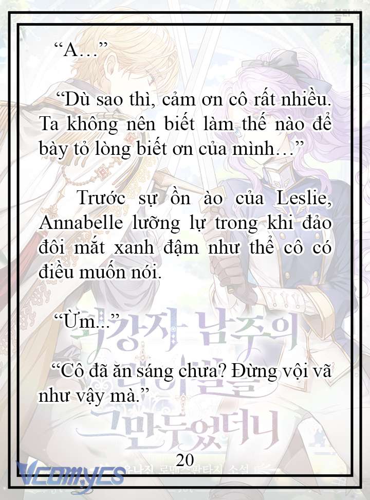 [Novel] Tôi Không Còn Là Đối Thủ Của Nam Chính Chap 19 - Trang 2