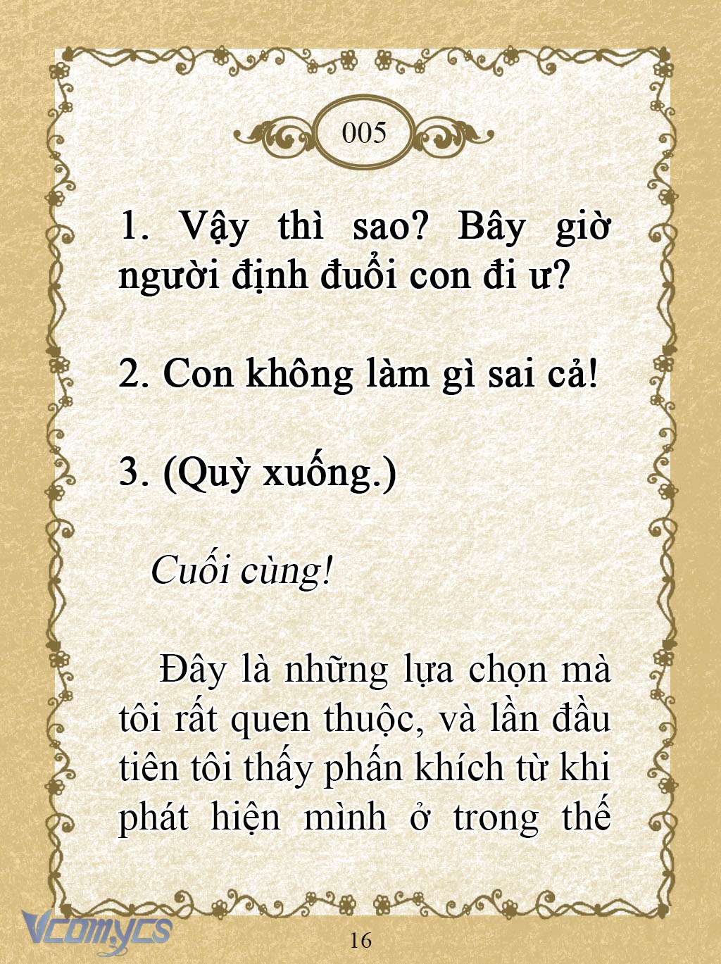[Novel] Kẻ Phản Diện Được Định Phải Chết Chap 5 - Trang 2