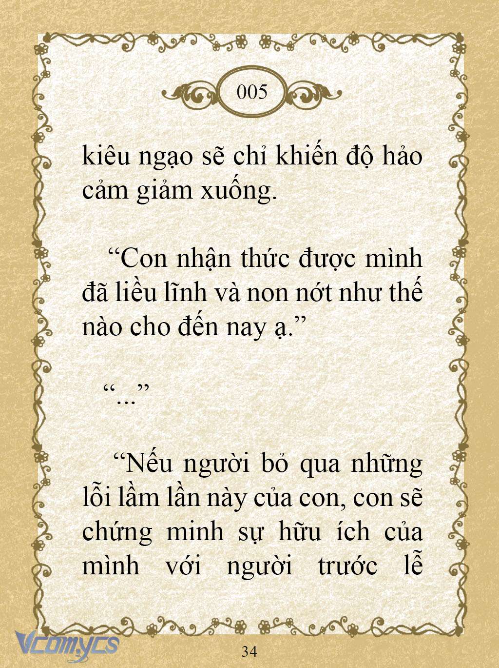 [Novel] Kẻ Phản Diện Được Định Phải Chết Chap 5 - Trang 2