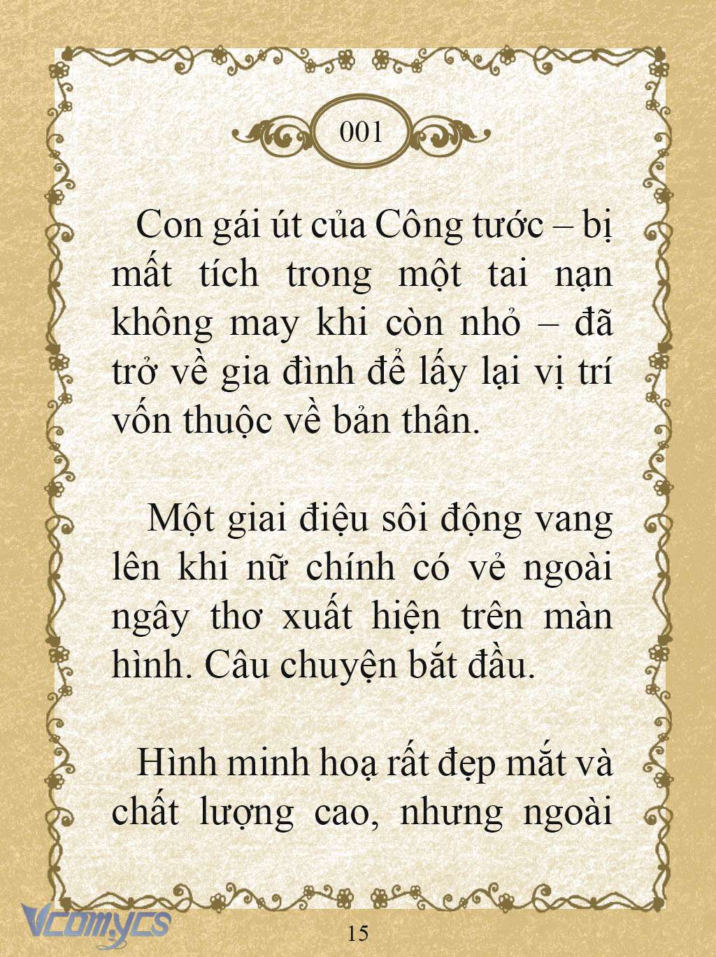 [Novel] Kẻ Phản Diện Được Định Phải Chết Chap 1 - Next Chap 2