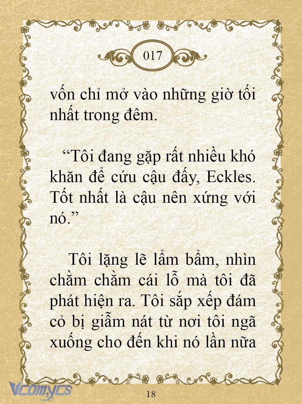 [Novel] Kẻ Phản Diện Được Định Phải Chết Chap 17 - Next Chap 18